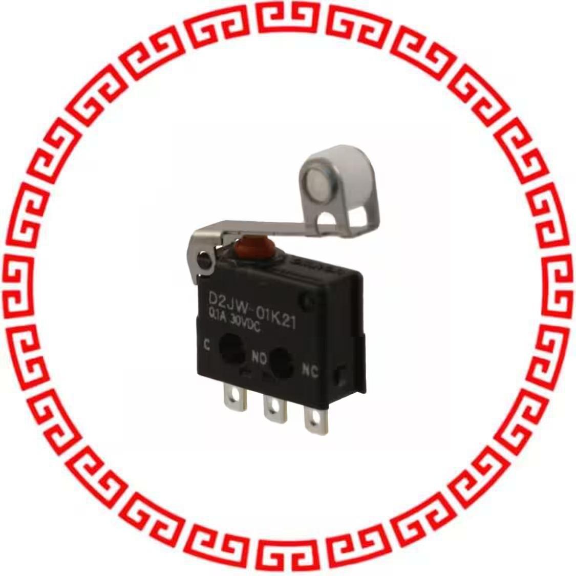 D2JW-01K21 SWITCH SNAP ACTION SPDT 100MA