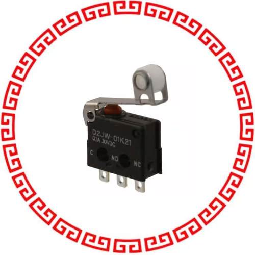 D2JW-01K21 SWITCH SNAP ACTION SPDT 100MA