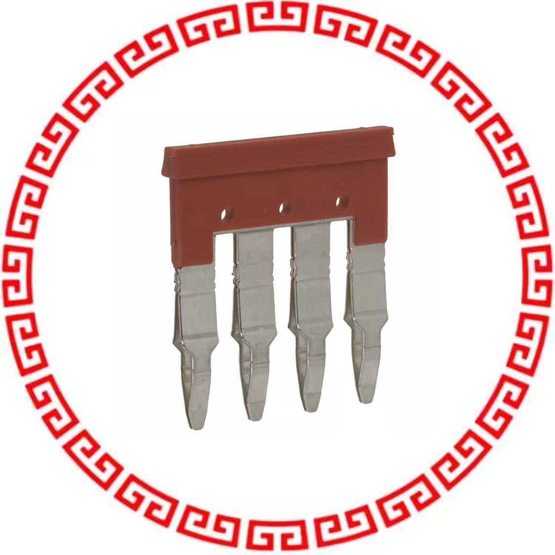 P2RVM-040R CROSSBAR 4POS RED FOR G2RV SKT