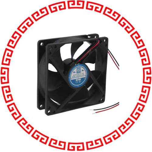 OD9225-12HSS FAN AXIAL 92.5X25MM 12VDC WIRE
