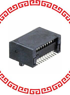 1703820001 CONN ZSFP+ 20CKT .38 AU CONTACT