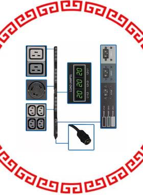 PDU3MV6H50A PDU 3-PHASE METERED 208V 14.4KW