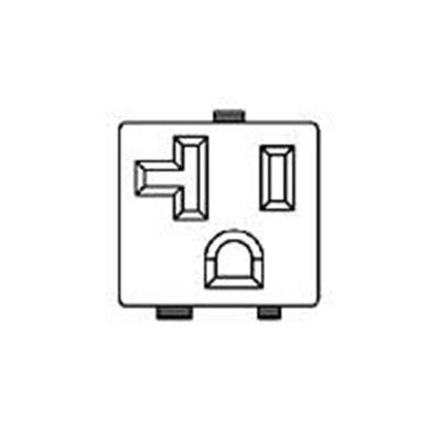1445199-4《AC Power Plugs & Receptacles 20 AMP CONV OUTLE》