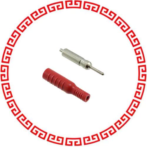 26696 PIN TIP PLUG W/BOOT 18-22AWG RED