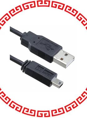 1496476-6 STD USB-A TO MINI-B ASSY, 12