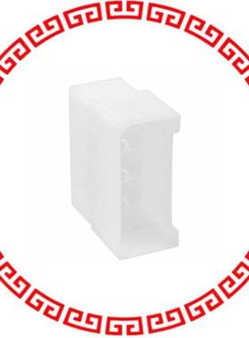 280099 CONN MALE TAB HSG 0.25 8POS CLR