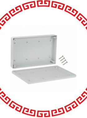 1599KSGY BOX PLASTIC GRAY 8.66