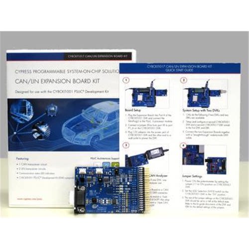 CY8CKIT-017《PSoC CAN/LIN Expansion Board》