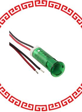 QS83XXHG220 INDICATOR 8MM FIXED HI GRN 220V