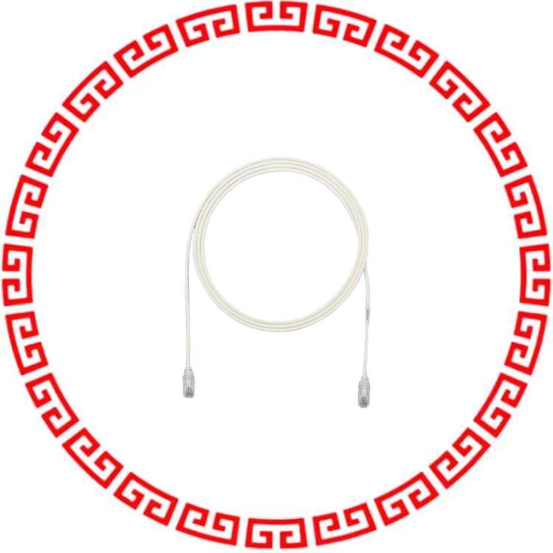 UTP28SP8IN COPPER PATCH CORD, CATEGORY 6 PE