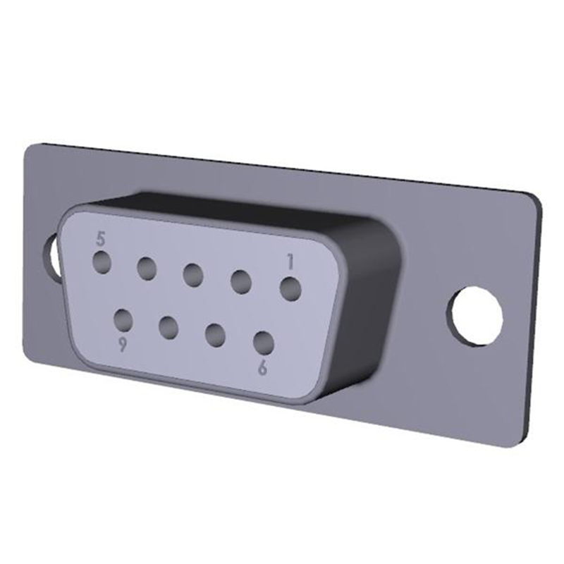 PL00X-301-10D8《10MM SNG WAY RCPT X CODE D8 BB HOLE》