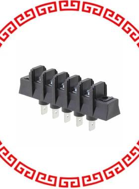 1546977-5 CONN BARRIER STRIP 5CIRC 0.438