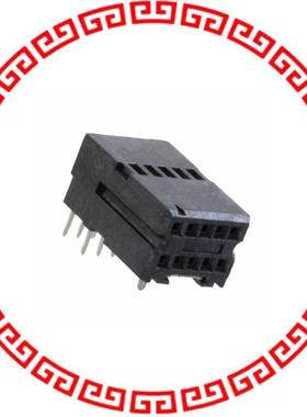 103911-1 CONN RECEPT .050 10POS R/A T/H