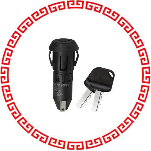 PM061UEBM05KQ22 SWITCH KEYLOCK 2POS SPST 4A 125V