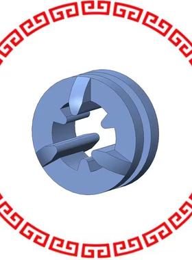 G-462-C8002 SCREW GROMMET THRMPL BLUE