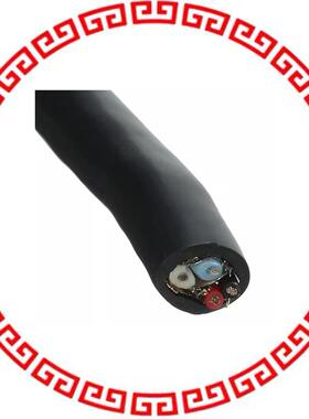 2000-2422-1-BL-0025-TS MULT-PAIR 4COND 22/24AWG BLK 25'