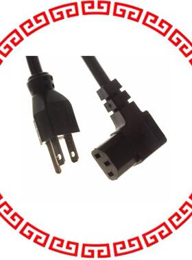313011-01 CORD 16AWG 3COND M/F R/A 90