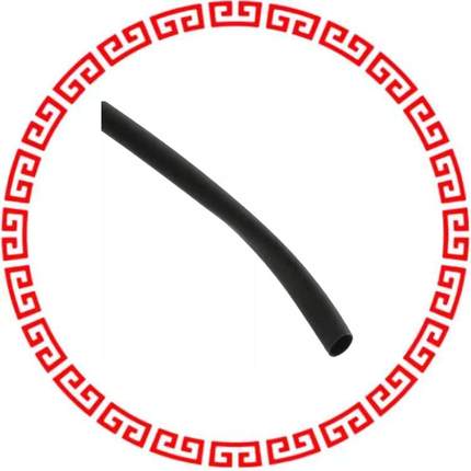 Q2-F-1/8-01-QB48IN-25 HEATSHRINK POLY 1/8" BLK 4'