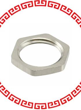 8000.17 LOCKNUT NICKEL PLATED BRASS M16