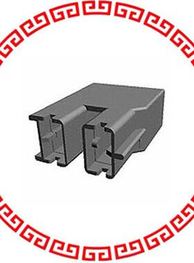 926521-2 CONN RCPT HSG 0.25 2POS BLACK