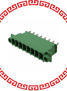 1861219 TERM BLK HEADER 8POS GREEN