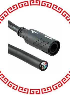 Q8U-06AFFM-QL8A01 CBL FMALE TO WIRE LEAD 6P 3.28'