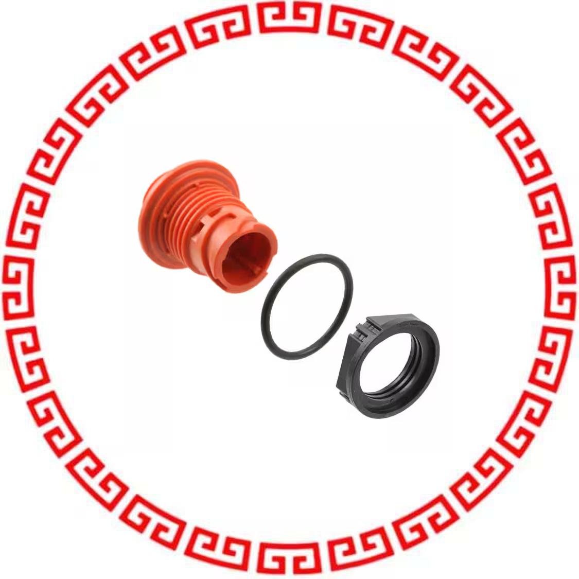 APD-6CP-H CONN RCPT HSNG MALE 1POS PNL MT