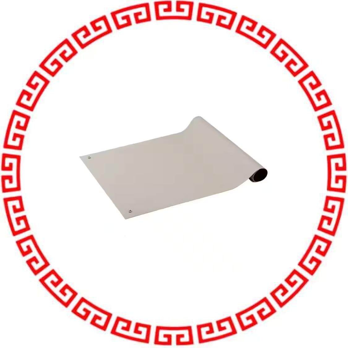 5822436 TABLE RUN POLY LT GRAY 3X2