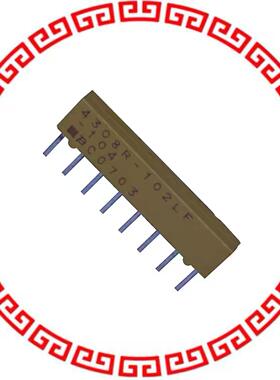 4308R-101-562LF RES ARRAY 7 RES 5.6K OHM 8SIP