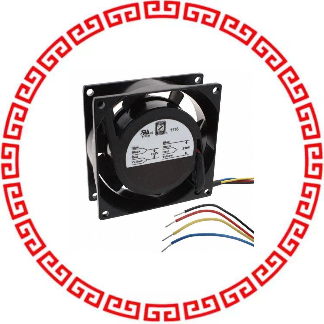 OA825AP-11/22-1WB FAN AXIAL 80X27MM 115/230VAC