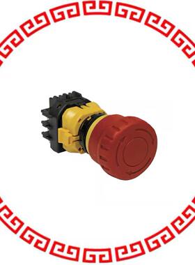 XW1E-LV411Q4M-R 22MM EMERGENCY-STOP LIGHTED