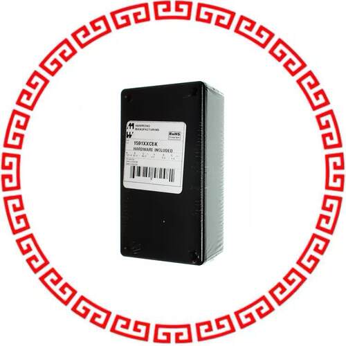 1591XXCBK BOX ABS BLACK 4.78