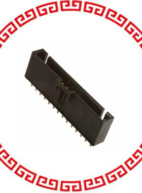 705430013 CONN HEADER 14POS .100 VERT GOLD