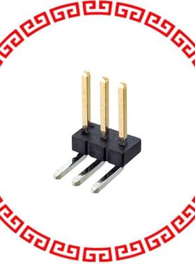 M50-3930342 CONN HDR 1.27MM R/A AU 3POS