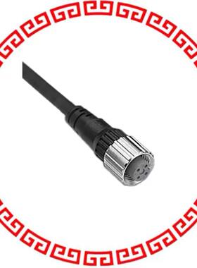 XS2F-M12PVC3S2M CBL FMALE TO WIRE LEAD 3P 6.56'