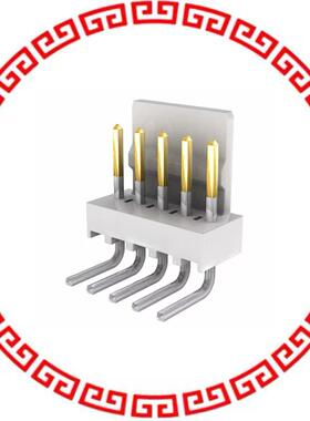 22124052 2.54MM KK HDR RA FRICLK .5AU 5CK