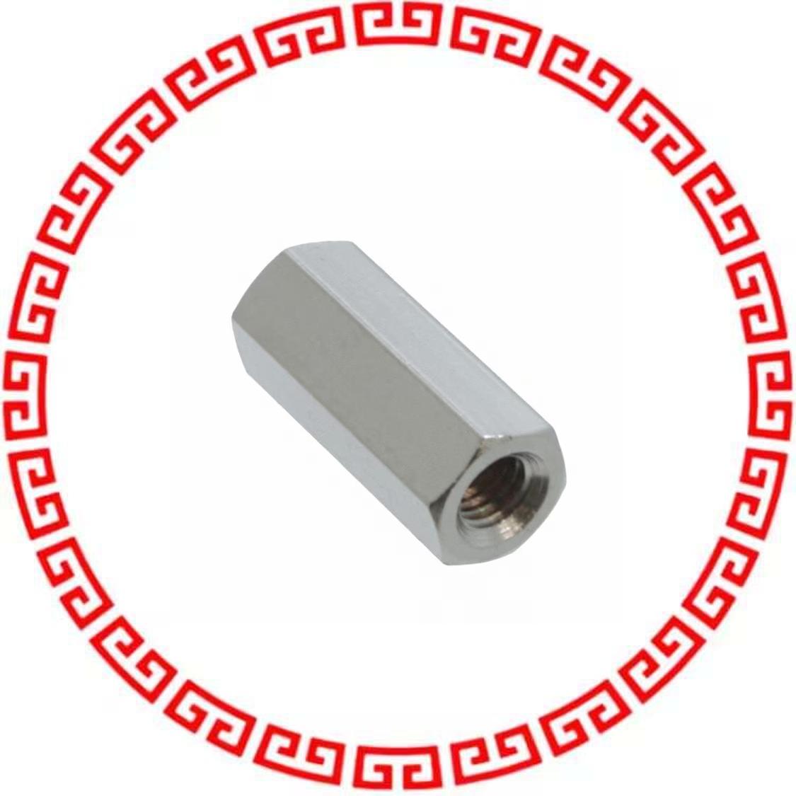 R30-1000602 HEX STANDOFF M3X0.5 BRASS 6MM