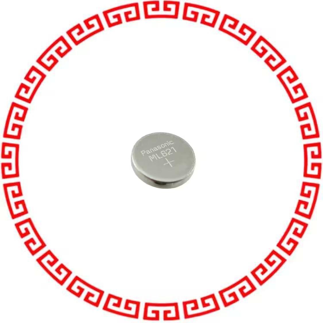 ML-621S/ZTN BATTERY LITH 3V 5MAH COIN 6.8MM
