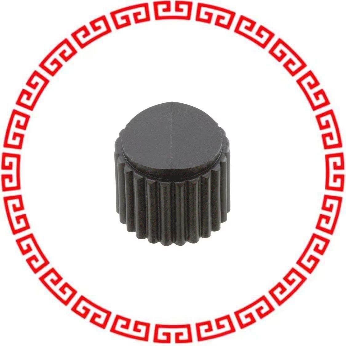 11K5029-KMNB KNOB KNURLED 0.250 PLASTIC