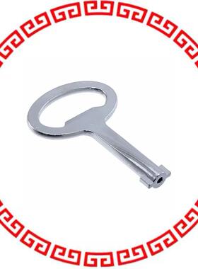 36813 KEY 3 MM DOUBLE BIT ZAMAK CHROME