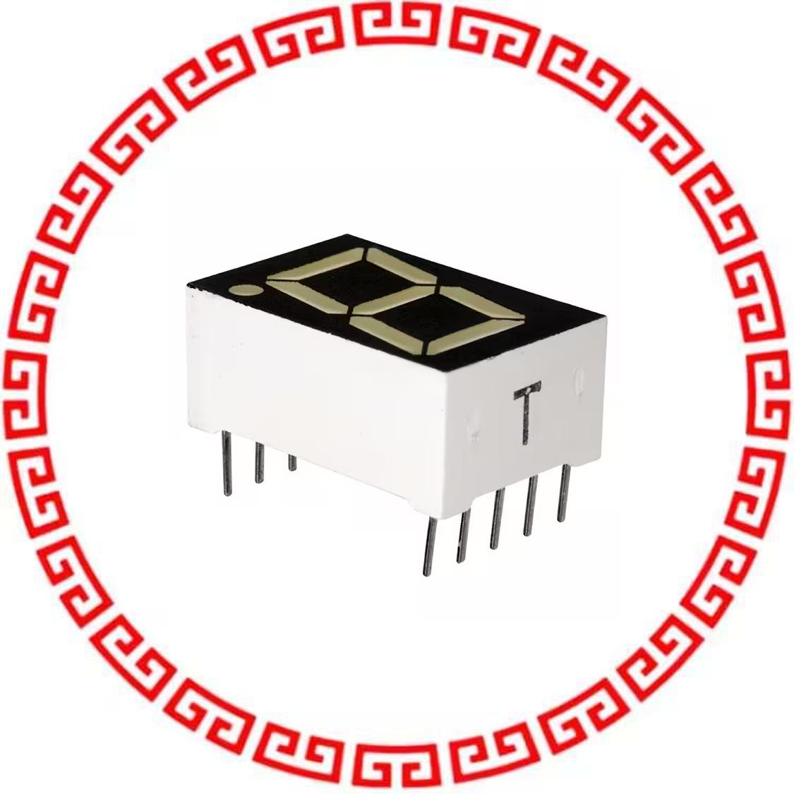 LA-601EB DISPLAY 7SEG 14.6MM 1DGT ORN CA