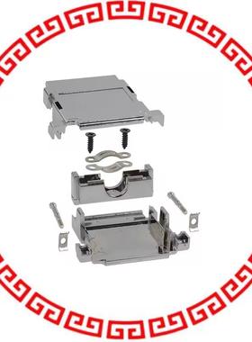 983-025-020R121 BACKSHELL DB25 METALIZED PLASTIC