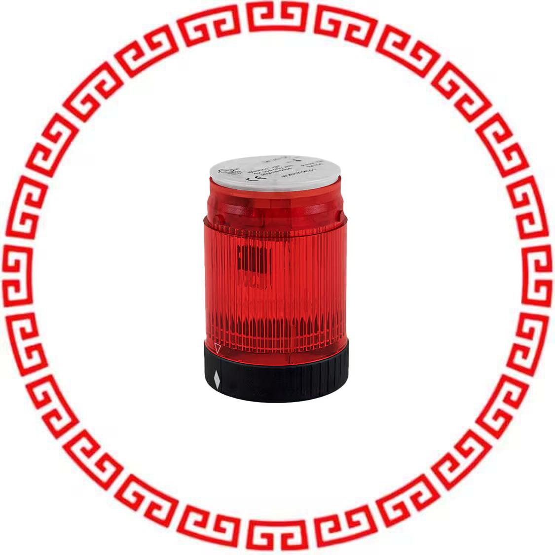PBR50BLRE24V OPTIC ELEMENT RED LED FLASHING
