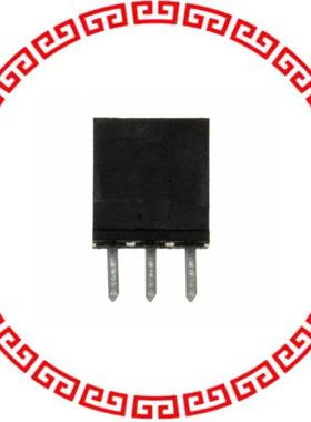 66951-003LF CONN RCPT 3POS .100 SGL STR PCB