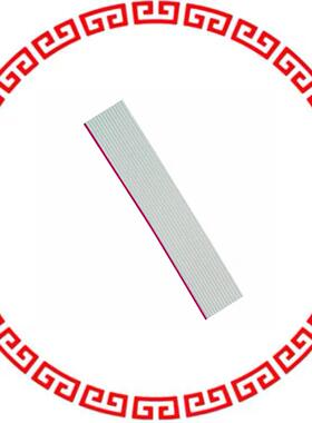 AWG28-14/G/300 CBL RIBN 14COND 0.050 GRAY 300'