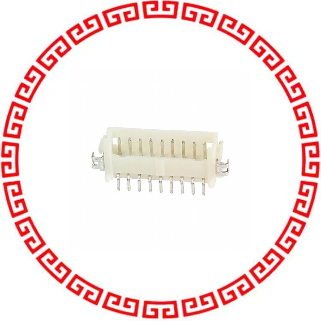 DF13-9P-1.25H(20) CONN HEADER 9POS 1.25MM R/A TI