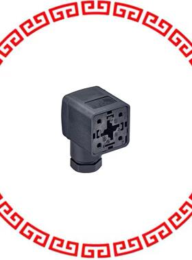 GDM31AL-A0U-1KK DIN VALVE CONNECTOR 4POS
