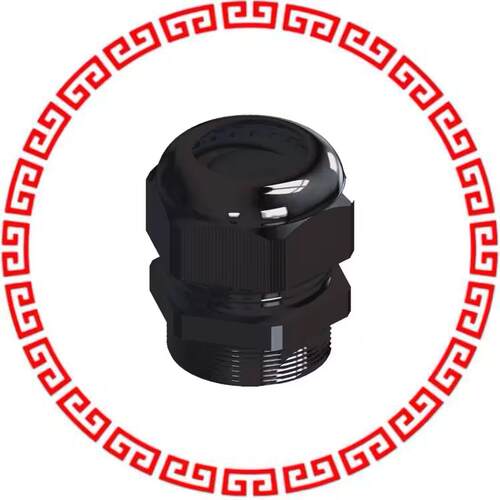 CG-NPT-3/8-2-BK CABLE GLAND 5-10MM 3/8NPT NYLON