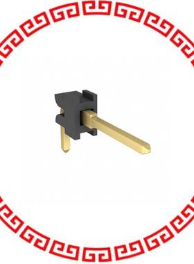 87233-1 CONN HEADER RT/A .100 1POS 15AU