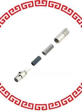 TA5FSHF CONN PLUG FMALE MINI XLR 5P SLDR